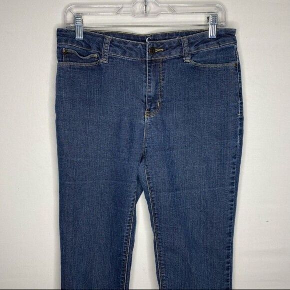 Chadwicks Blue Denim Slim & Straight Fit Jeans 8 - Picture 3 of 8